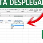 Crear una Lista Desplegable en Excel con Valores Asociados: Paso a paso
